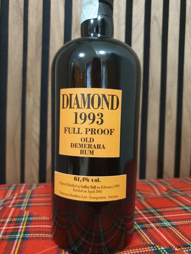 Rum demerara diamond 1993 ssn - diamond,