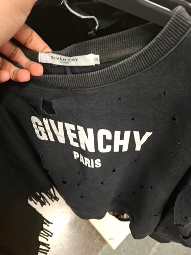 Felpa givenchy effetto - givenchy,
