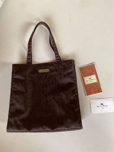 Borsa tote etro marrone - borsa,