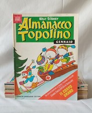 ALMANACCO TOPOLINO 1/12 completa  con figurine Ed. Mondadori 1961  !!!!!!