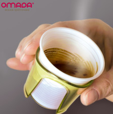 Set 4 Reggibicchieri Reggi Bicchieri Caffè Antivento, Colorati, Omada Design