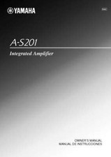 Yamaha A-S201 Amplifier Owners