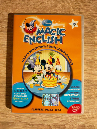 Dvd disney magic english - magic, happy