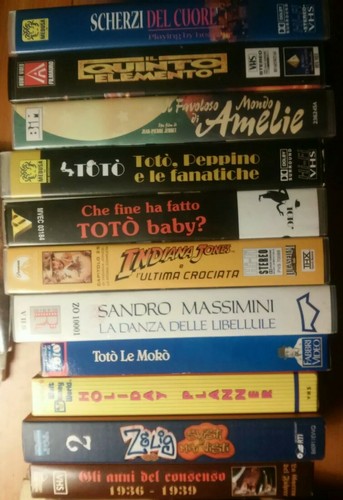 Vhs collezione 2 titoli - da,