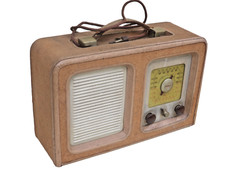 Radio a valvole anni 30. PHONOLA mod.551 serie trasportabile.Italiana.