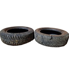 COPPIA GOMME PNEUMATICI 4 STAGIONI USATI UNIROYALE 1856015 88T DOT1119