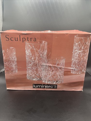 Vintage raro luminarc sculptra - vintage,