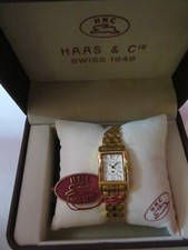 MONTRE Femme Haas & Cie Suisse 1848 Cadran et Bracelet Plaquée Or. 385,00€ Neuve