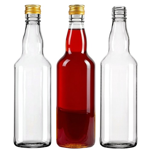 Bottiglia vetro 500ml con - bottiglia,