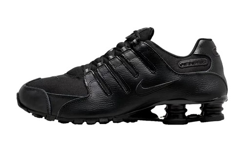 Nike shox sneaker uomo - nike, nero
