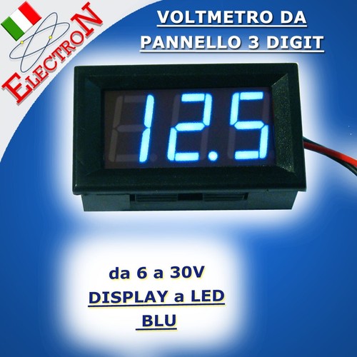 Voltmetro pannello digit - voltmetro,
