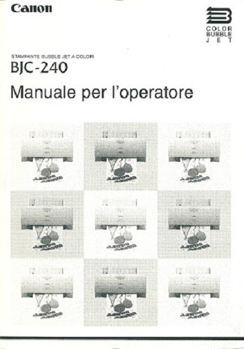 Manuale stampante canon - manuale,
