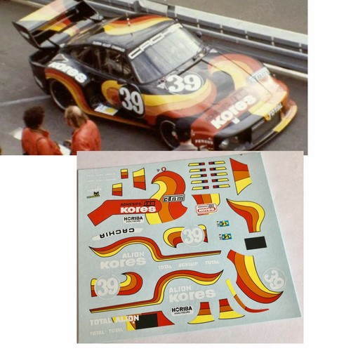 Decals porsche 935 - , mans