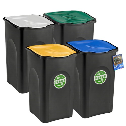 Kit pattumiera 50l stefanplast - kit,
