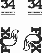 Fox 34 Fork Stickers
