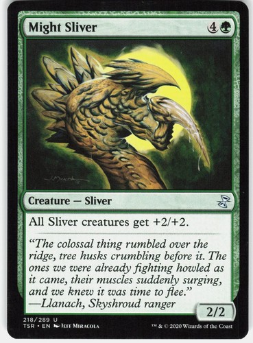 Might sliver 218 uncommon time - might,