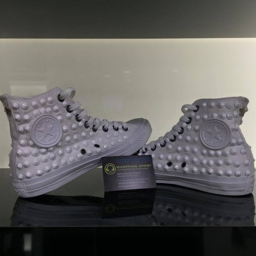 Converse bianche alte - converse,
