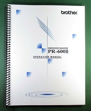 Brother 600ii instruction - pr-600ii,