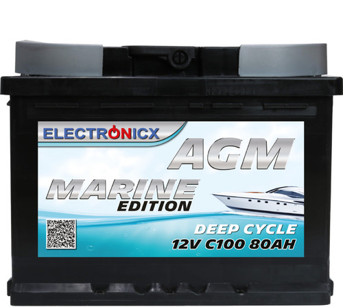 Batteria agm 80ah - batteria,