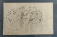 UGO DA BRESCIA Raro materiale futurista Marinetti Fillia Boccioni Futurismo Duce