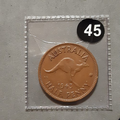 Australia half penny - australia, "half