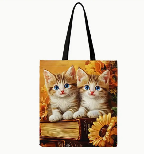 Carino gatto gattino tela - , tote