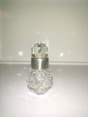 Bottiglia profumo edoardiana