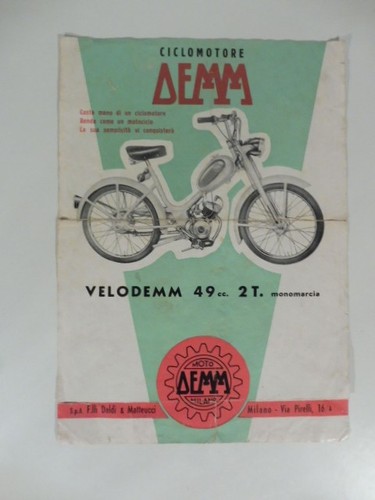 Ciclomotore demm velodemm - ciclomotore,