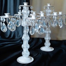 Coppia Di Candelabri Vintage