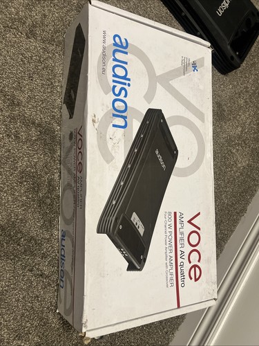 Audison quattro amplifier - audison, av