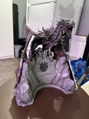 Skyrim alduin statue - skyrim,