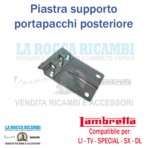 Piastra fissaggio portapacchi - fissaggio,