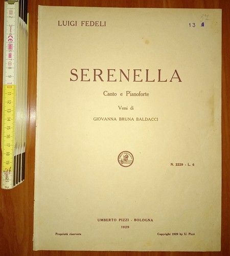 Fedeli luigi serenella - fedeli, canto