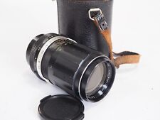 Obiettivo Soligor 135 mm F3.5 attacco M44 adatto per fotocamera Miranda D G F RE Sensorex LM41