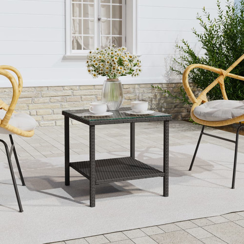 Vidaxl tavolino nero 45x45x45 - nero,