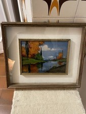 Giovanni Colmo (1867-1947) Paesaggio olio