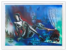 Mark Kostabi- Original Mixed