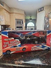 The Dukes Of Hazzard Chase General Lee 1969 caricatore nero scala 1:18 Ertl raro