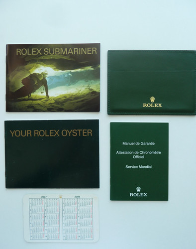 Rolex submariner libretto set - submariner,