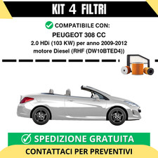 Kit 4 Filtri Tagliando per