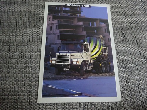 Brochure scania 112 camion - brochure,