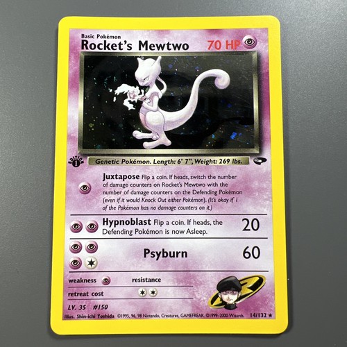 Rocket mewtwo edizione - 1a,