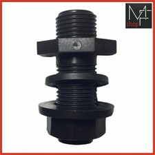 RACCORDO PASSAPARETE SERBATOIO Raccordi Attacco Pieno Cisterna Filettato Maschio