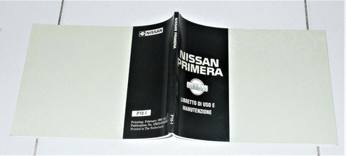 Nissan primera libretto uso - primera,