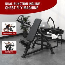 Macchina per mosche toraciche, macchina per pressa toracica, attrezzatura per allenamento forza regolabile