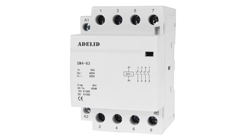 63a contattore modulo 24v - 24v, 4xno