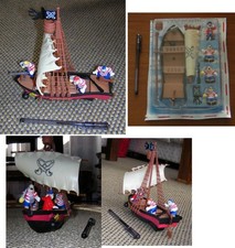 NAVE Galeone BASSOTTI Beagle Boys DISNEY Limited PLAYSET Gadget ITALY Topolino