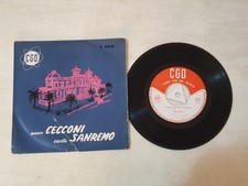 DISCO 45 GIRI VINILE ADRIANO