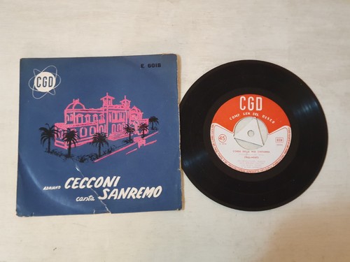 Disco giri vinile - disco, adriano