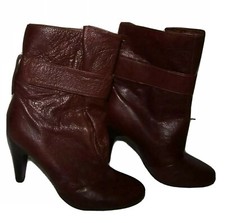 STIVALETTI GUESS Pelle marrone  Tacco cm.9 Shoes N.38 Stivale Tronchetto